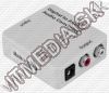 Olcsó Digitális audiót Analógra konvertáló Toslink vagy Coax->2xRCA V2 (IT11957)